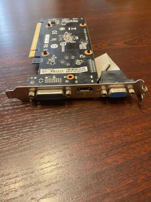 Відеокарта Gigabyte PCI-Ex GeForce GT 710 2048MB DDR3 (64bit)
