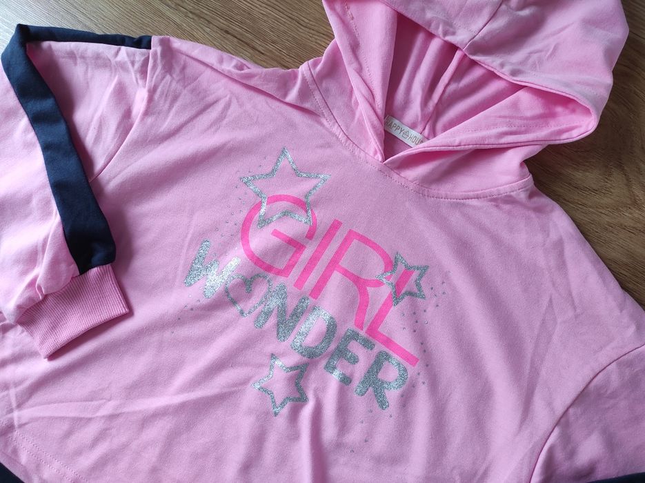 Komplet dresy, bluza plus spodnie, 140, jak nowy