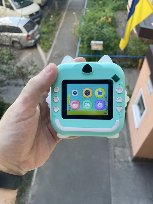 ПОДАРУНОК 2025, Дитячий фотоапарат миттєвого друку + Bluetooth версія