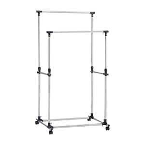 Amazon Basics  metalowy wieszak na ubrania 87 x 67 x 100-165 cm