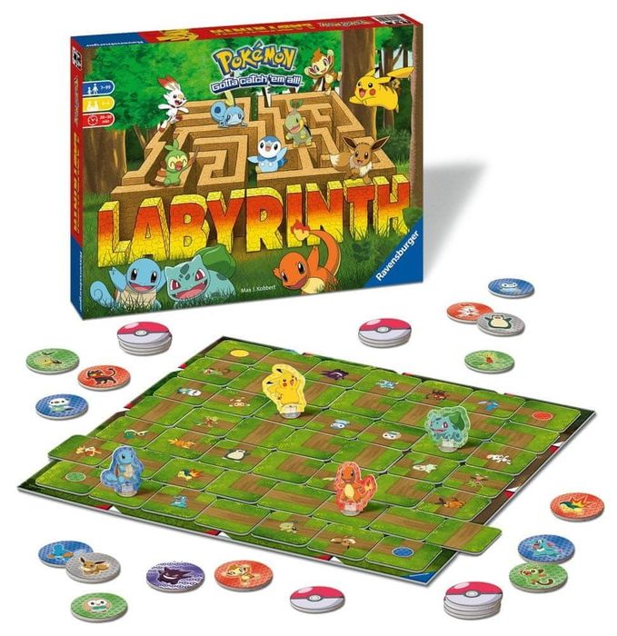 Labirynth Pokemon nowa nieużywana gra planszowa