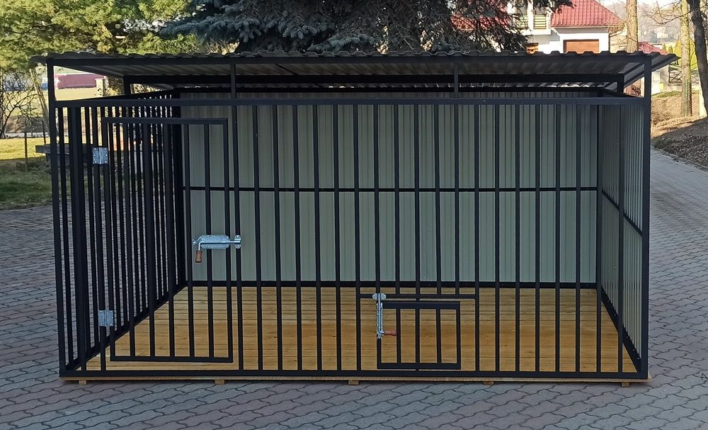 Вольер для собак,3*2.5  профиль "Эконом 2" сборно-разборной.