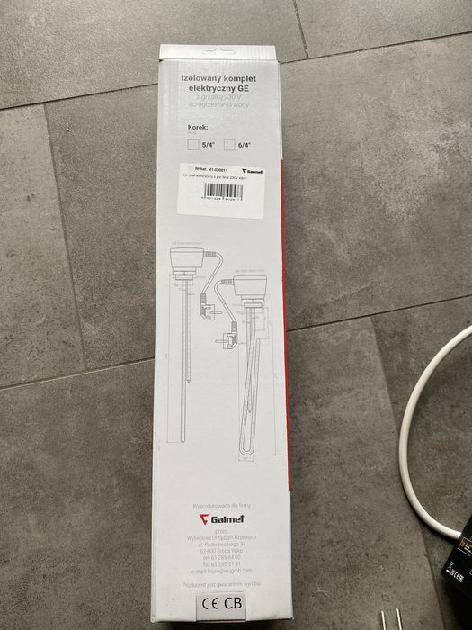 Grzałka galmet moc 3000W