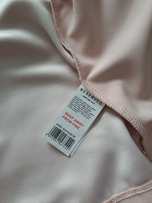 Marynarka żakiet letni pastelowy róż luźny krój oversize