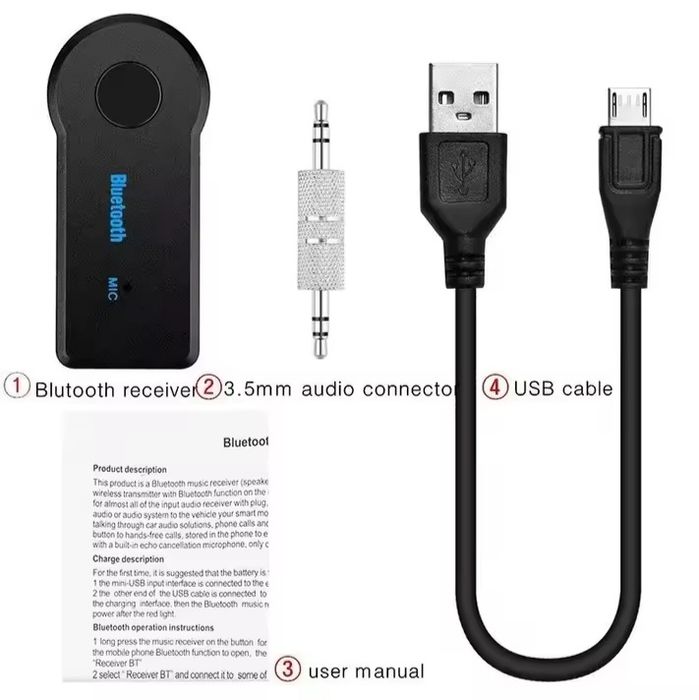 Adaptador bluetooth para carro