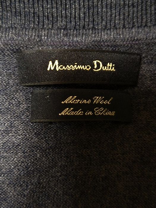 Шерстяной джемпер MASSIMO DUTTI