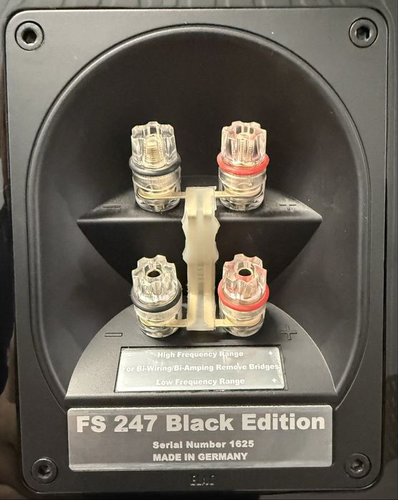 ELAC FS 247 BE - JET Tech - Black Edition - stan prefekcyjny