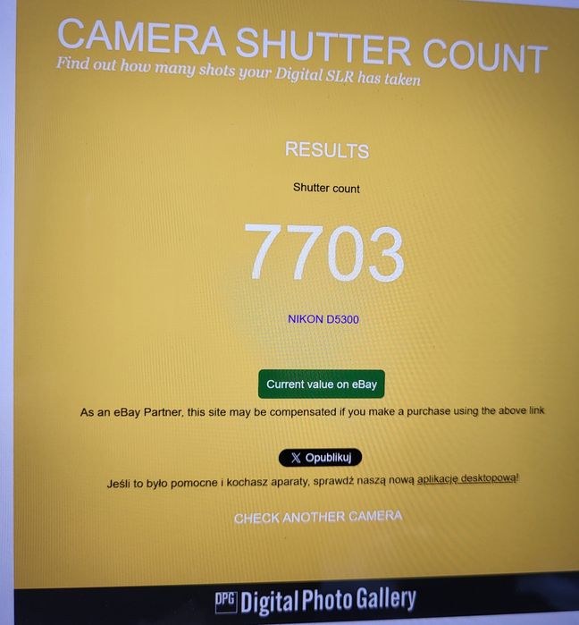Nikon D 5300 body