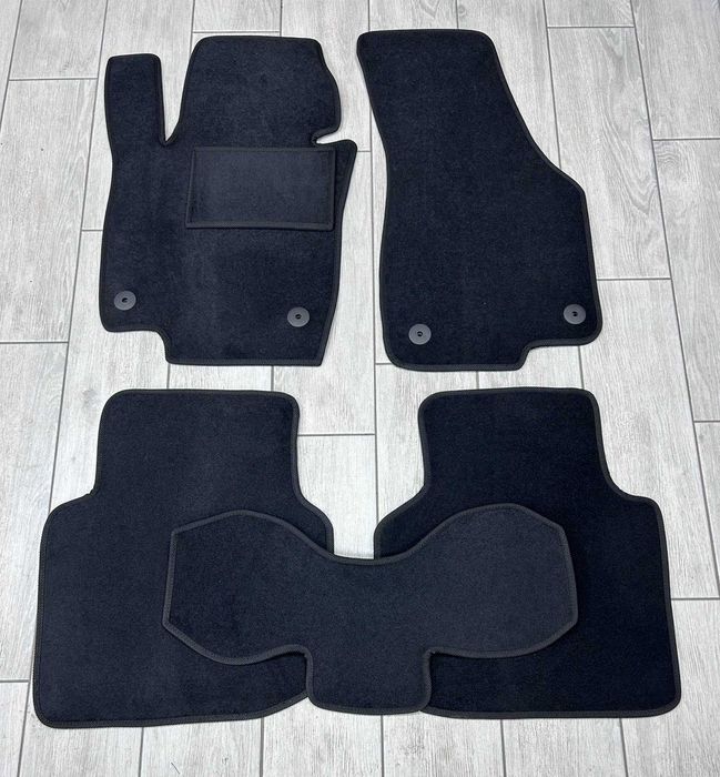 Ворсовые коврики в салон для Volkswagen Golf 3 4 5 6 7 E-Golf