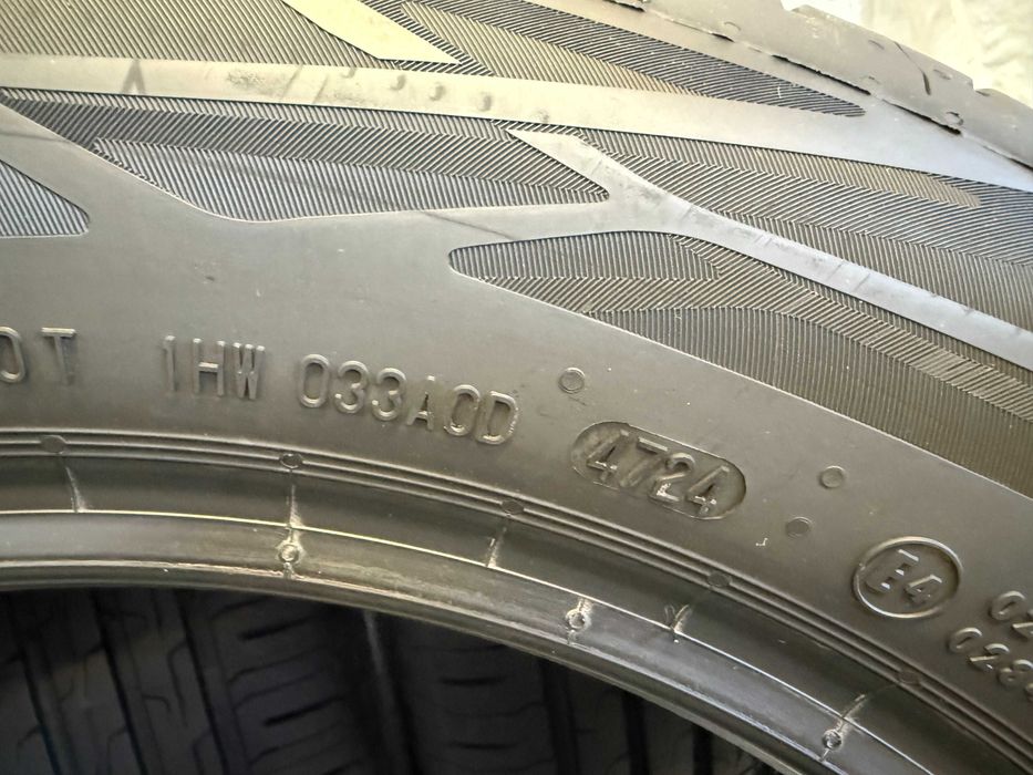 Opony letnie Continental EcoContact 6 215/55/17 94V jak NOWE 2024 rok