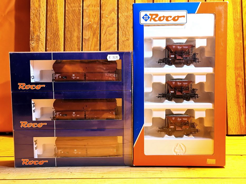 Modelismo ferroviário HO na caixa