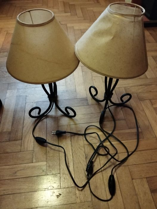 Conjunto candeeiros de quarto