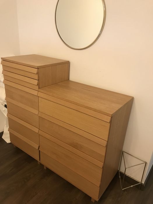 Duas Comodas quarto + mesa cabeceira