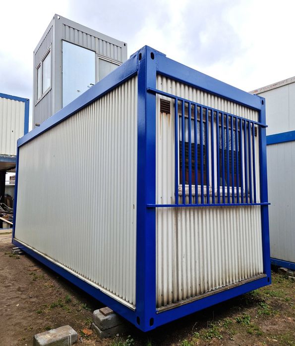 Kontener Biurowy - Socjalny - Na Dom /Biuro -wym.6x2,44m.