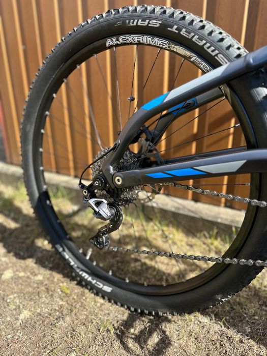 Flyer e-MTB / e-rower górski Bosch Performance Line CX • 783 km • stan bdb • M 46cm + 2 baterie