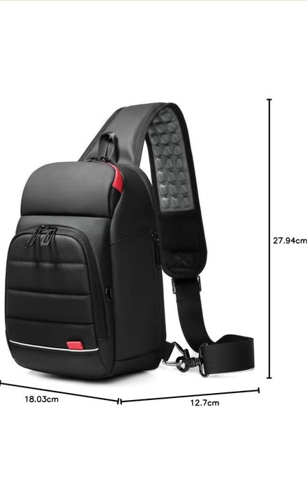 Mochila cruzada homem bolsa peito