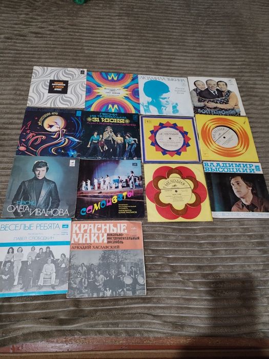 Винилові платівки Мелодія