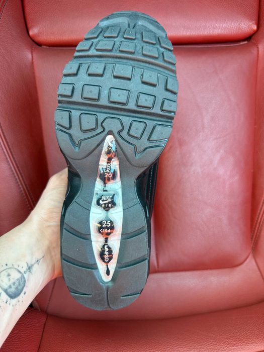 (ОПЛАТА ПІСЛЯ ОГЛЯДУ)Nike Air Max 95 x Supreme All Black Найк Аір Макс 95 х Сумпрім Чорні