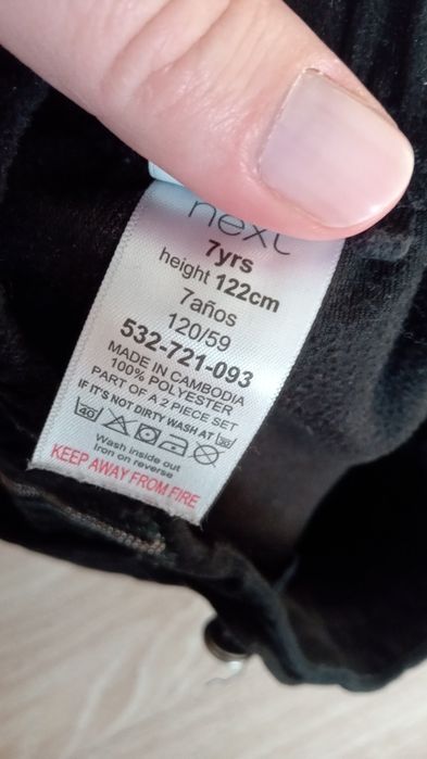 Szorty jesień zima,spodenki do rajstop r 122