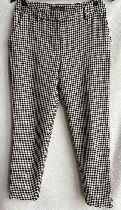 Damskie spodnie w kratkę