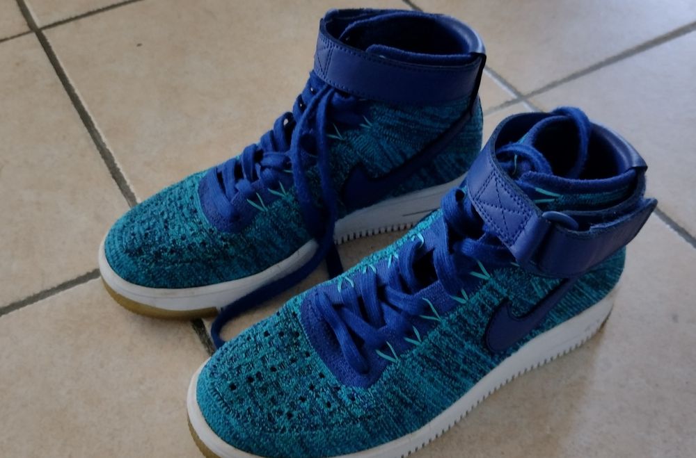 Buty Nike Air Force niebieskie