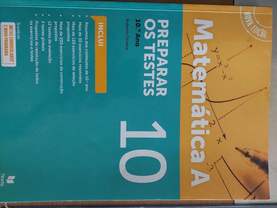 Livro preparar os testes Matematica A 10 ano