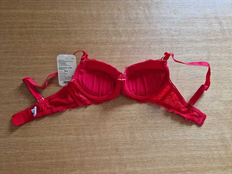 Biustonosz typu push up z odpinanymi ramiączkami Konrad 60 D nowy