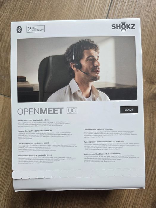 Słuchawki SHOKZ OpenMeet Bezprzewodowe