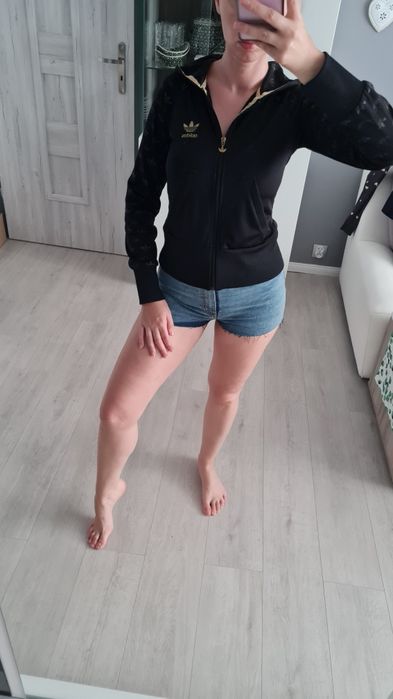 Bluza z kapturem Adidas roz. S