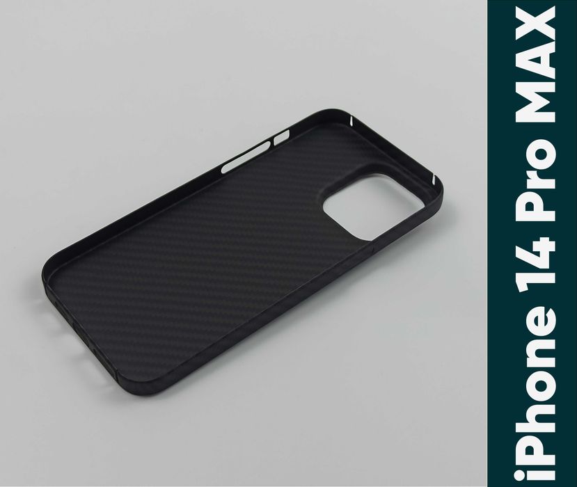 Чехол из настоящего карбона iPhone 14 Pro Max