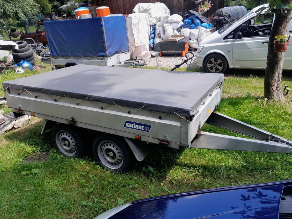 Wynajem przyczepka lekka duża paka 255x160