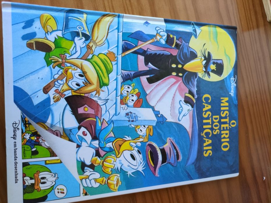 O Mistério dos Castiçais Disney em Banda Desenhada