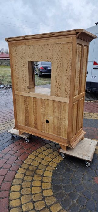 Szafka dębowa/Rtv/lite drewno