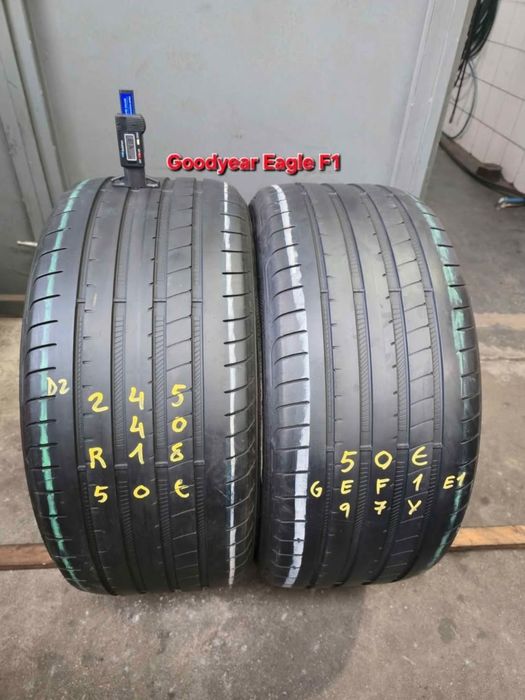 8  Pneus 245/40R18 Nomais Seminovos