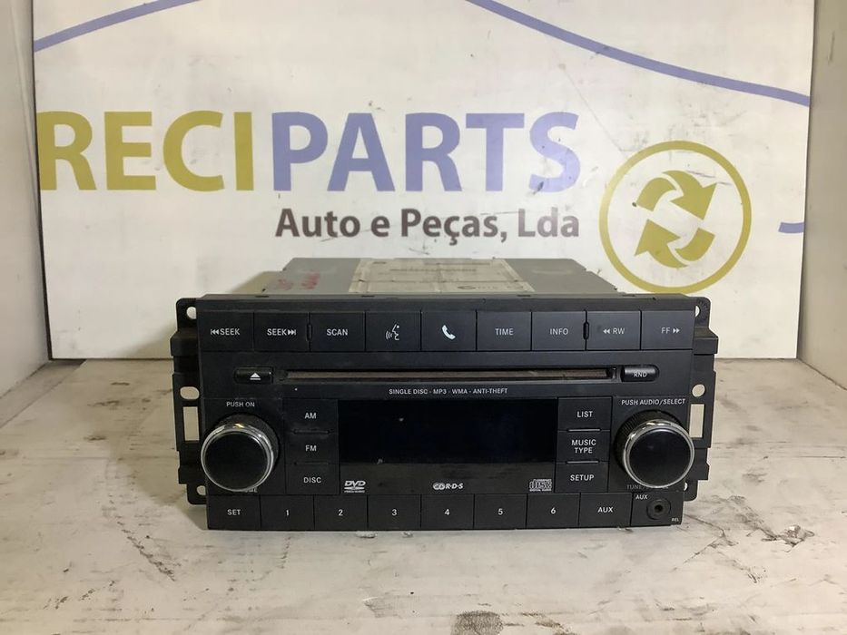 Rádio Jeep Wrangler