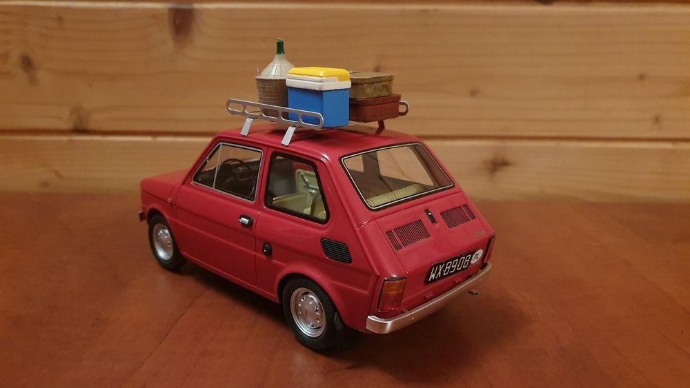 Laudoracing-model Fiat 126 - 1972r. 115/150 1:18
