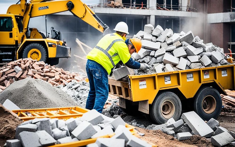 Odbiór odpadów wywóz śmieci gabarytowych gruz meble worki