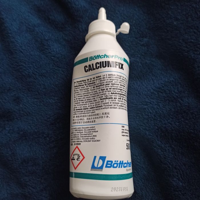 BöttcherPro CalciumFix Decalcifying Gel for Printer Roller Maintenance