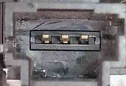 Sensor de Pedal 8200666173A - RENAULT SCÉNIC III