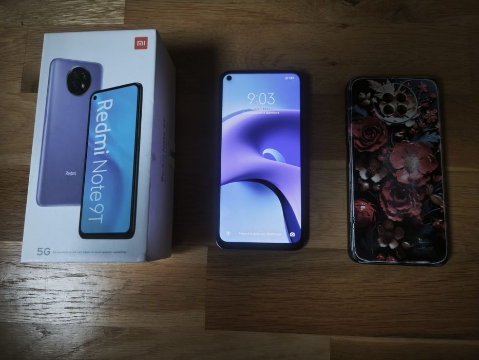 Redmi Note 9T 5G 4/128GB fioletowy 
Opis: