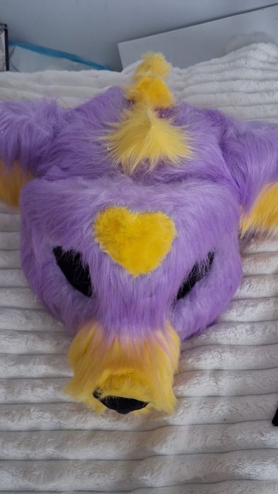 Fursuit maska dino