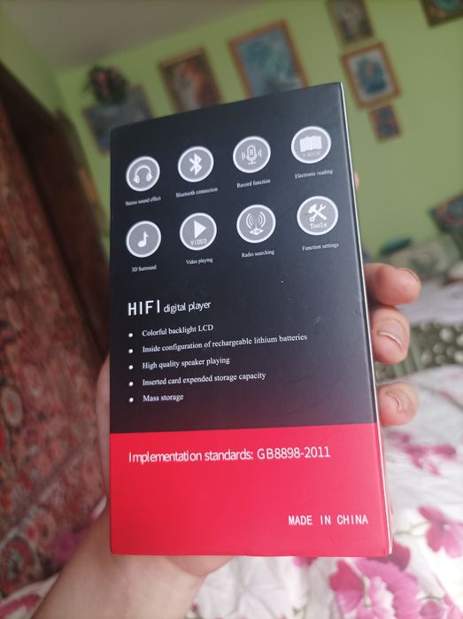 Компактний MP3 Hi-Fi плеєр