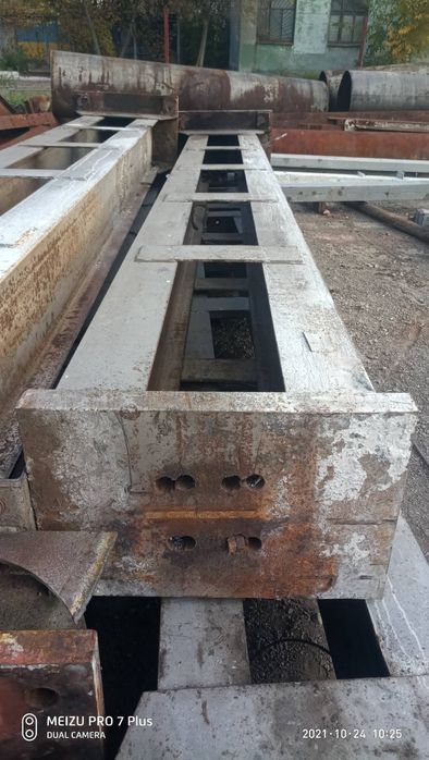 Колонны, опоры, стойки, столбы для кран-балки, ангара, навеса