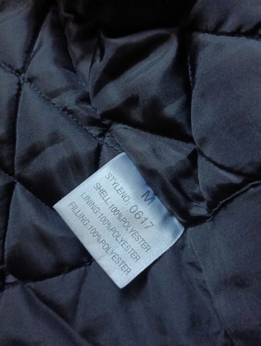 NOWA Czarna kurtka zimowa ciepła kaptur rozsuwany