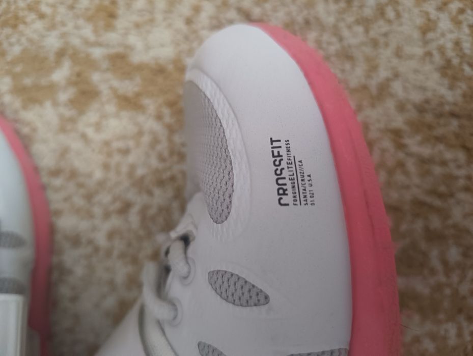 Buty Reebok CrossFit Lifter Plus 2.0  Biało-Różowe