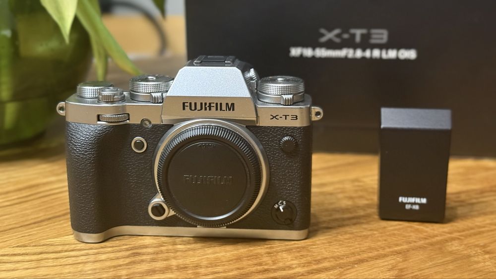 Fuji Fujifilm X-T3 w bardzo dobrym stanie, niski przebieg migawki