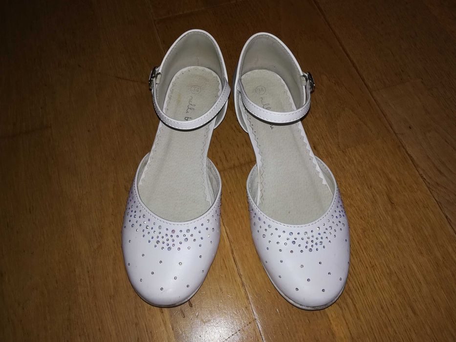 Buty dla dziewczynki - komunijne roz.34 (21 cm)