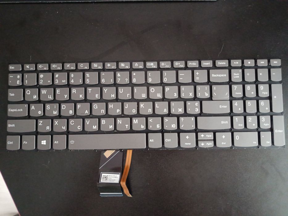(Не працюють деякі клавіши) Оригінальна клавіатура від Lenovo Ideapad 330S
