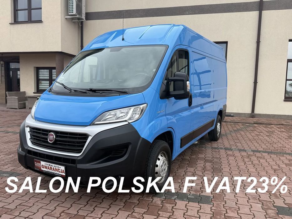 Fiat DUCATO L2-H2  2.3 130KM L2-H2 Salon Polska 1wł serwis F VAT 23% GWARANCJA