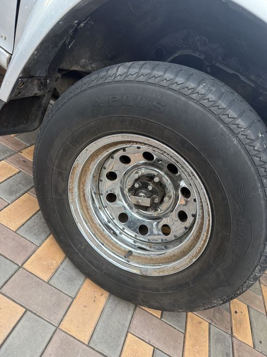 Диски с резиной 139.7 паджеро спорт R16